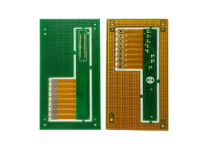 green Flex-rigid PCB