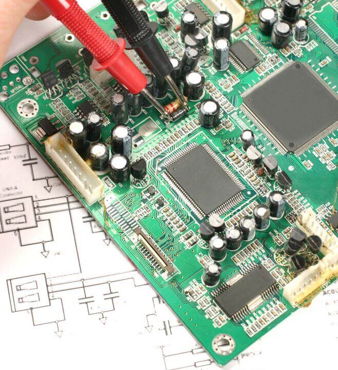 cortocircuito pcb