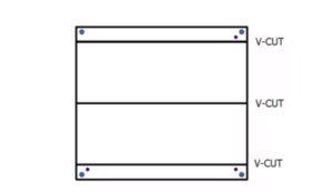 PCB v-scoring