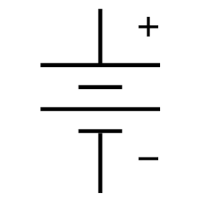 electrical and electronic symbols battery