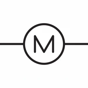 electrical and electronic symbols motor